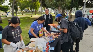 a piece of sunshine christmas feeding the homeless